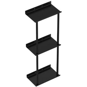OEM Toallero De Pared (negro), Soporte Para Toallas De Ba&ntilde;o, Pr&aacute;ctico Toallero De Ba&ntilde;o, Toallero De Ba&ntilde;o Y Cocina, Con 3 Ganchos, Para Cocina, Ba&ntilde;o Y Hote