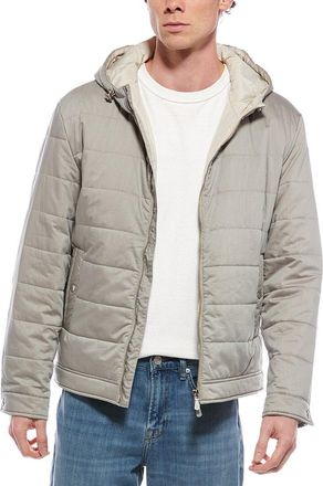 Eleventy Hooded Silk-Blend Jacket