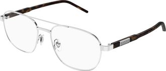 Gucci Demo Pilot Mens Eyeglasses GG1800O 002 56