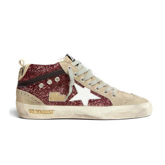 Golden Goose Sneakers, female, Red, 5 UK, Mid Star Trainers