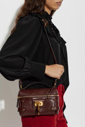 Chlo&eacute; Paddington Bag, Womens, Burgundy