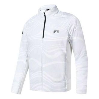 Fila Lightweight Warm Golf Logo Down Jacket White A11M245907F-WT