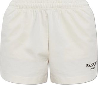 Sporty & Rich Mujer, Pantalones cortos, Beige, Talla: XS