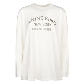 Anine Bing Dames, Tops, Beige, Maat: XS Katoen