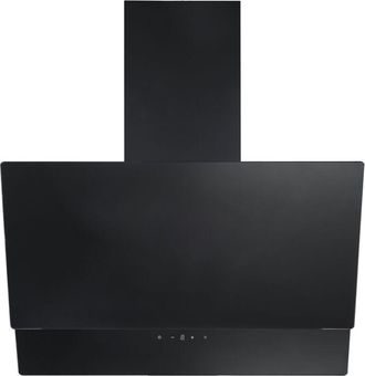 Respekta Cappa aspirante cappa inclinata senza testa 60 cm cappa a parete nera Respecta