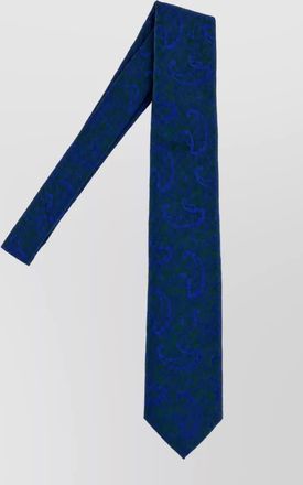 Brioni embroidered silk tie