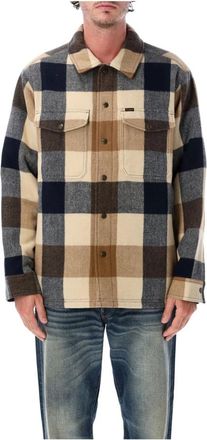 Filson Spokane Insulated Jac-Shirt - Heren - Casual Overhemden - Beige - XL - Katoen - Overhemden