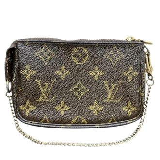 Louis Vuitton Pre-owned Mini Bags, female, Brown, Size: ONE SIZE Pre-owned Mini Pochette Accessoires Monogram Bag