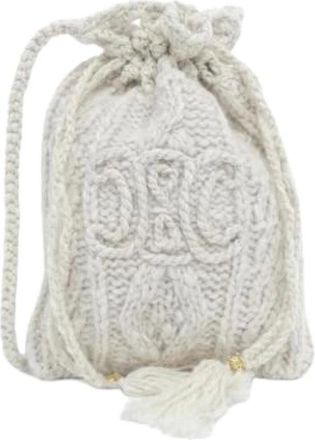 Celine Pre-owned Bucket Bags, female, White, Size: ONE SIZE Pre-owned Vintage Shoulder Bag