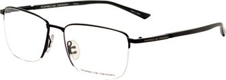 Porsche Design Mens 56mm Black Opticals
