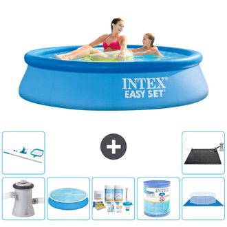 Intex Piscina Easy Set Redonda - 244x61 Cm - 8-piezas S30819