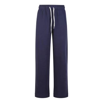 Ralph Lauren Broeken, Dames, Blauw, L, Katoen, Trainingsbroeken