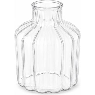 Be Home Shae Stepped Bud Vase in Clear at Nordstrom