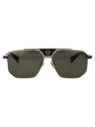 Philipp Plein Geometrische Sonnenbrille Spp152 V 0302