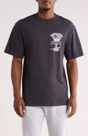 Icecream Spoon Oversize Graphic T-Shirt in Charcoal Art at Nordstrom Rack, Size X-Large