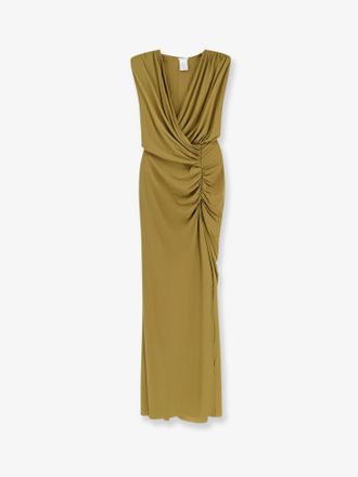 Amazu&igrave;n Vestito Meghan in jersey stretch con dettaglio drappeggiato laterale - AMAZU&Igrave;N - gender_Woman
