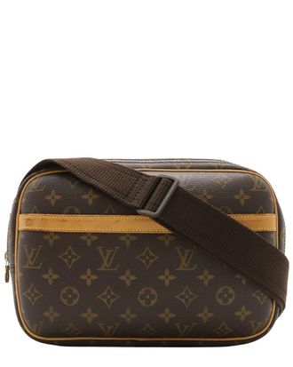 Louis Vuitton Brown Monogram Canvas Reporter Pm (Authentic Pre-Loved)