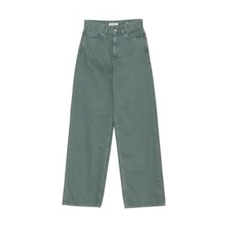Carhartt Work in Progress Dames, Jeans, Groen, Maat: W28