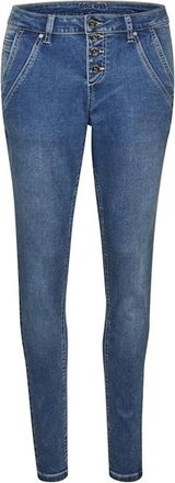 Cream Rijke Blauwe Denim Jeans - Slim Fit - Dames - Skinny Jeans - Blauw - W32 - Denim - Jeans