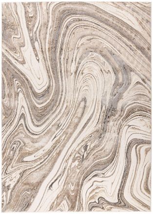 LALEE Design Teppich Sedef 401 - Silver/Beige