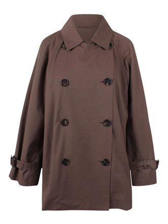Max Mara Waterproof cropped trench coat