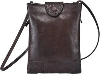 OLD TREND Lily Genuine Leather Structured Convertible Crossbody in Taupe at Nordstrom