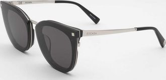 Escada Womens SESA54F-0A02-64 SESA54F 64 0A02 Sunglasses - Black - One Size