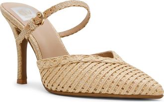 Dolce Vita Geanie Pointed Toe Mule in Natural Raffia at Nordstrom Rack, Size 9.5