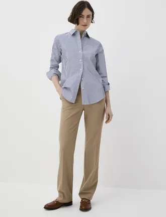 Lauren Ralph Lauren Womens Camel dress pant Fit: Straight leg, mid rise