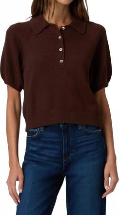 Paige Birch Top In Tamarind