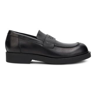 Maison Margiela Schoenen, Heren, Zwart, 40 EU, Leer, Leren Loafers