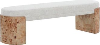 Safavieh Couture Nessabella Burl Leg Bench