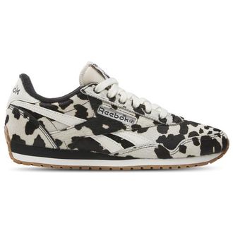 Reebok Womens Classic AZ - Shoes Cow/Black/Chalk Size 10.5