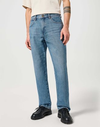 Wrangler Relax-fit-Jeans WRANGLER WRANGLER Jeans Frontier, Herren, Gr. 34, L&auml;nge 30, blau, Obermaterial: 100% Baumwolle CO., Jeans Relax-fit-Jeans
