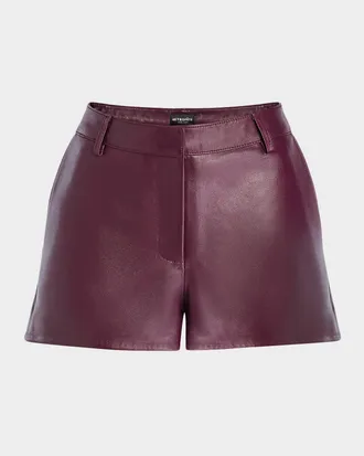 Retrof&ecirc;te Naya Vegan Leather Shorts