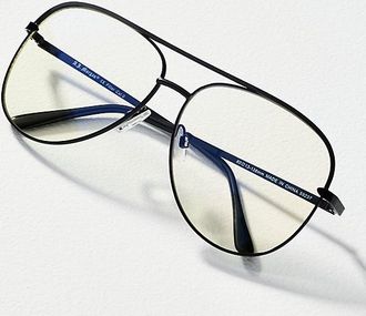 A.J. Morgan MC Blues Metal Aviator Readers