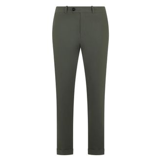 Roberto Ricci Design Chinos, male, Green, Size: XL Surflex Chino Trousers