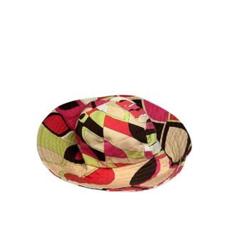 Emilio Pucci Pre-owned Viscose Hoed - Dames - Vintage Accessoires - Veelkleurig - ONE Size - Vintage