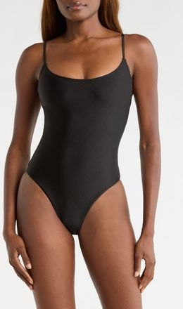 Kulani Kinis Underwire One-Piece Swimsuit in Twilight Black at Nordstrom, Size X-Small