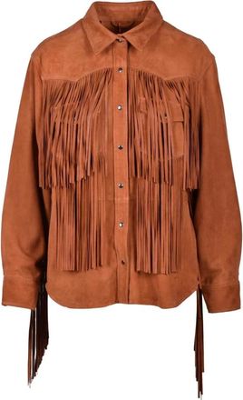 Wild Cashmere Donna, Camicette, Marrone, S, new