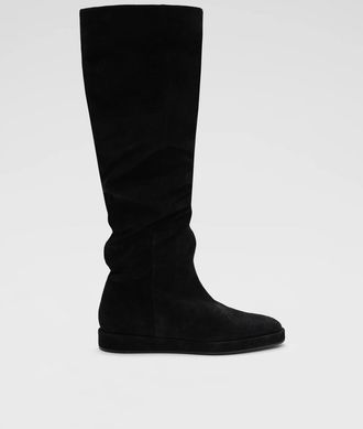 Co Womens Soft Slouch Boots In Black