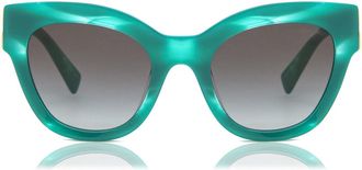 Miu Miu MU01YS Asian Fit 15H09S Womens Sunglasses Green Size 51