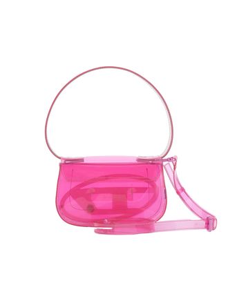 Diesel Transparent Shoulder Bag with Jelly Effect