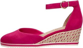 Tamaris Sandalen Touwzool - Dames - Sleehakken - Roze - 36 EU - Schoenen