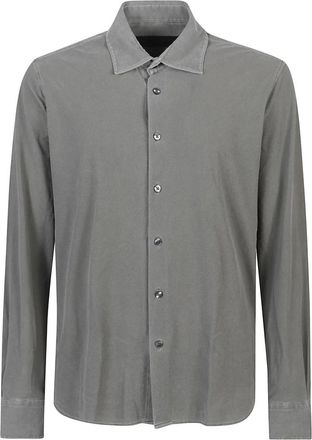 Roberto Ricci Design Casual overhemd - Heren - Casual Overhemden - Groen - L - Overhemden