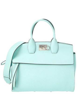 Ferragamo Studio Soft Leather Shoulder Bag