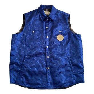 Gucci GG Down Vest Blue 631890-Z8AK7-4424