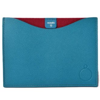 Herm&egrave;s Pre-owned Fabric pouches - Dames - Vintage Clutch - Blauw - ONE Size - Vintage
