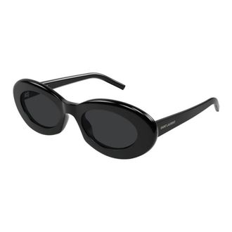 Saint Laurent Dames, Accessoires, Zwart, Maat: 52 MM Nylon