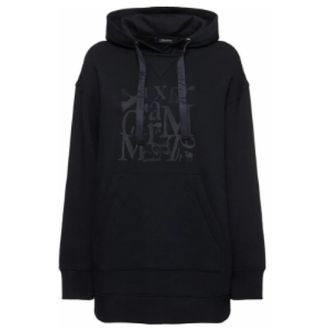 Max Mara Casual Hoodie voor dagelijks gebruik - Dames - Hoodies - Blauw - S - Katoen - Hoodies & sweatvesten